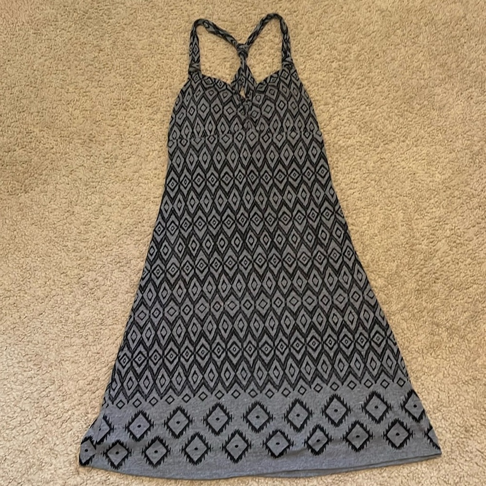 Dakini knit sundress- super soft and comfortable!  Gray lining /removable pads